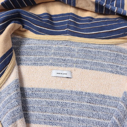 ボーダー フルジップ スウェットパーカー(ANTIQUE BORDER F.Z. HOODIE)