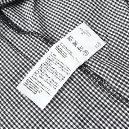 フェイクサスペンダー ギンガムチェック ボタンダウンシャツ(SUS / C-SHIRT. LS)