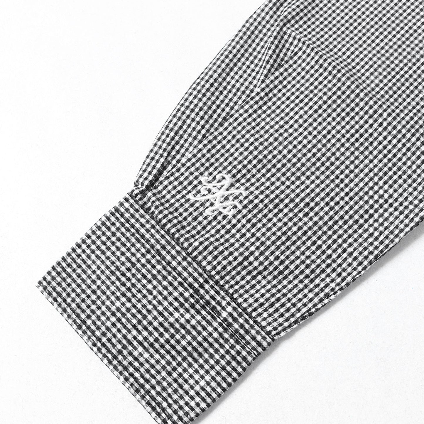 フェイクサスペンダー ギンガムチェック ボタンダウンシャツ(SUS / C-SHIRT. LS)