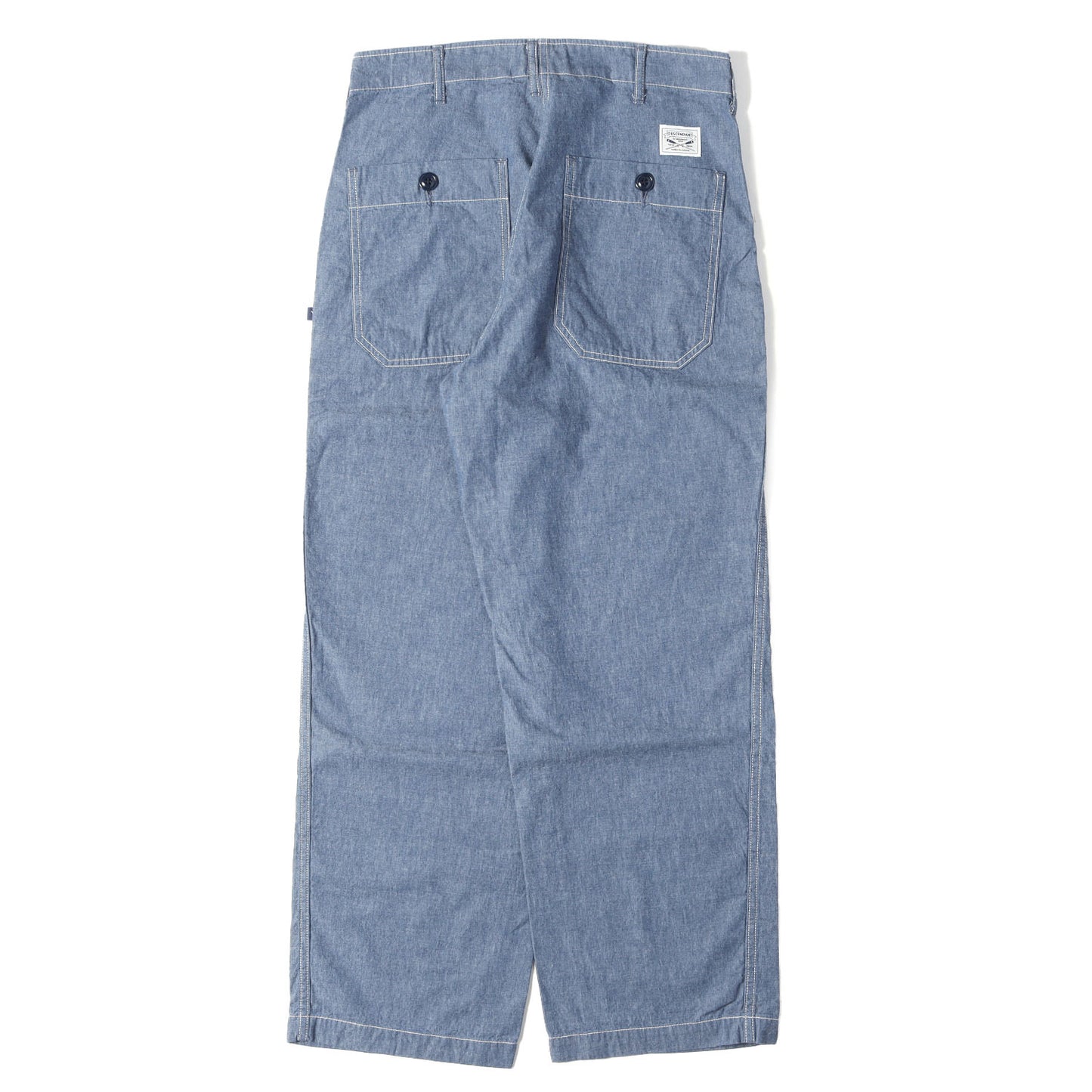 25SS シャンブレー ベイカーパンツ(BAKER CHAMBRAY TROUSERS)