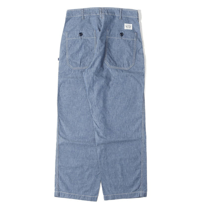 25SS シャンブレー ベイカーパンツ(BAKER CHAMBRAY TROUSERS)