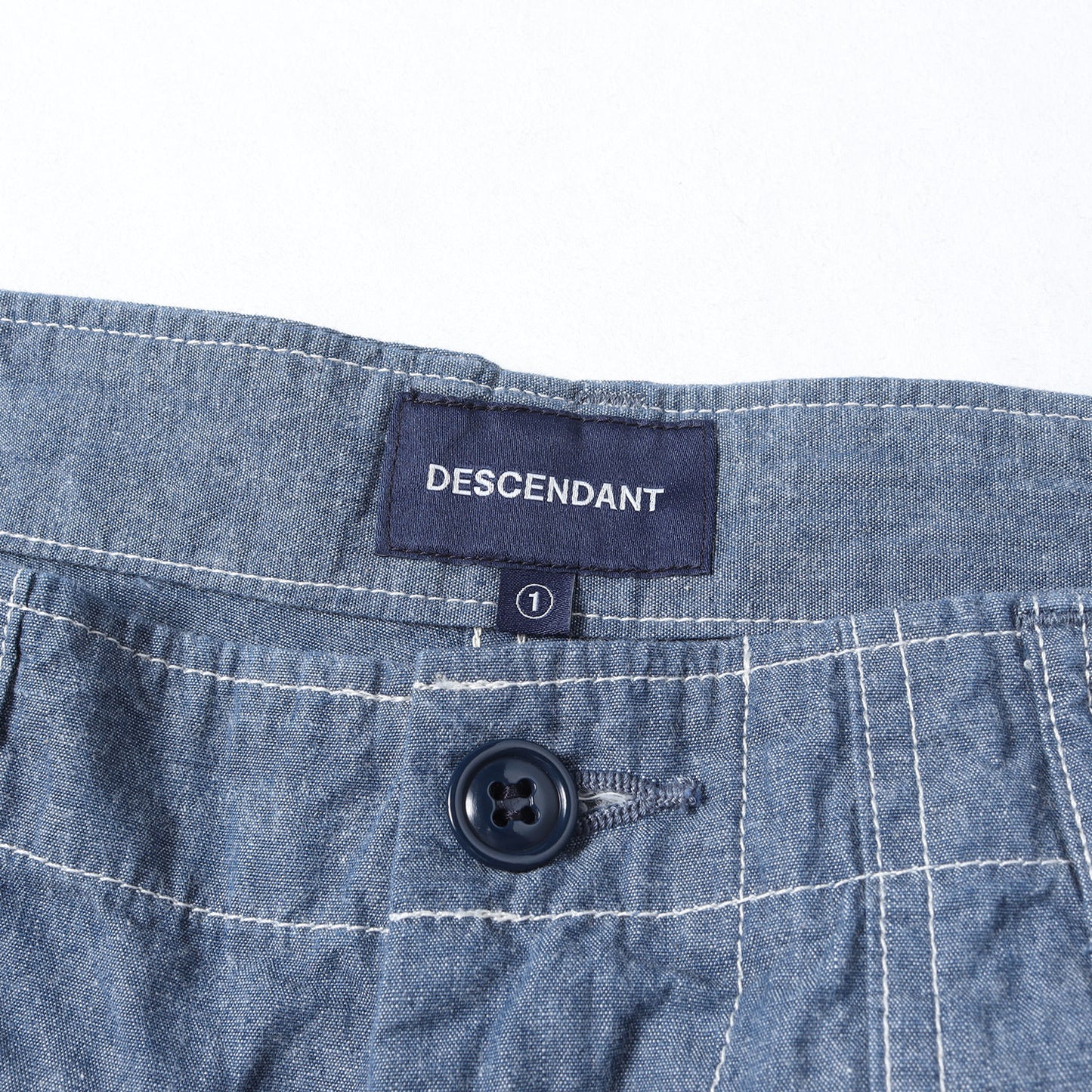 25SS シャンブレー ベイカーパンツ(BAKER CHAMBRAY TROUSERS)
