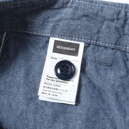 25SS シャンブレー ベイカーパンツ(BAKER CHAMBRAY TROUSERS)