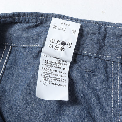 25SS シャンブレー ベイカーパンツ(BAKER CHAMBRAY TROUSERS)