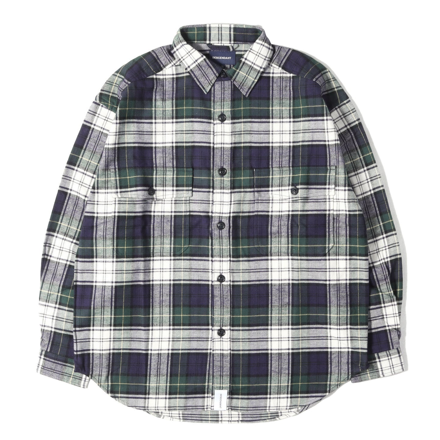 22AW タータンチェック フランネルシャツ(CPOC / PLAID LS SHIRT)