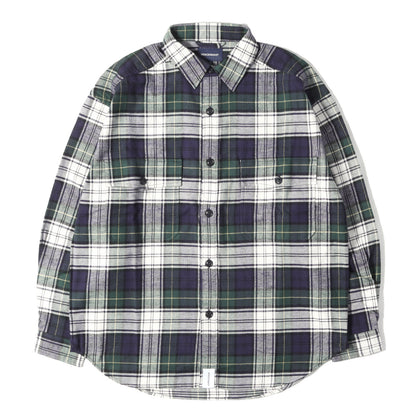 22AW タータンチェック フランネルシャツ(CPOC / PLAID LS SHIRT)