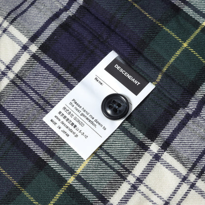 22AW タータンチェック フランネルシャツ(CPOC / PLAID LS SHIRT)