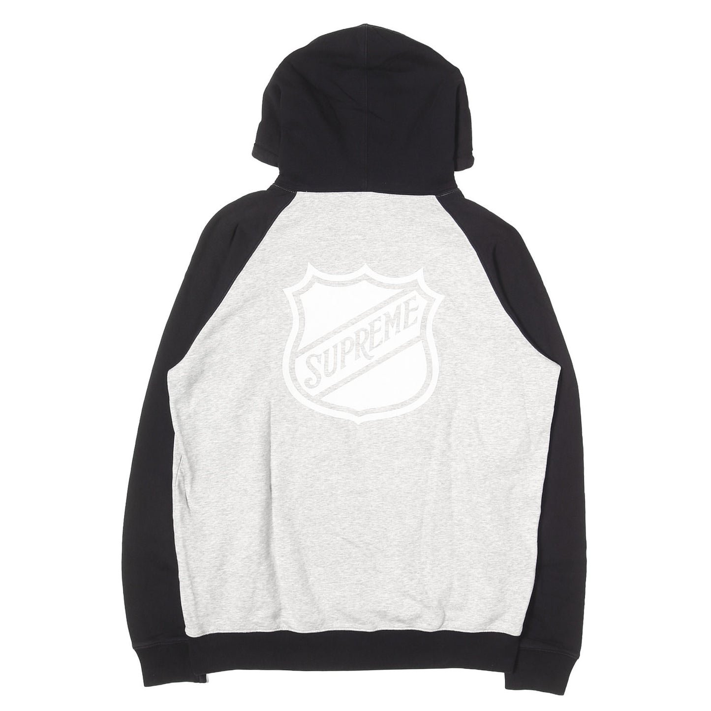 00s NHLロゴ 2トーン スウェットパーカー