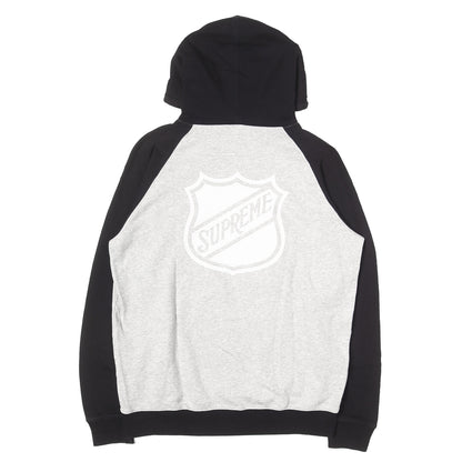 00s NHLロゴ 2トーン スウェットパーカー