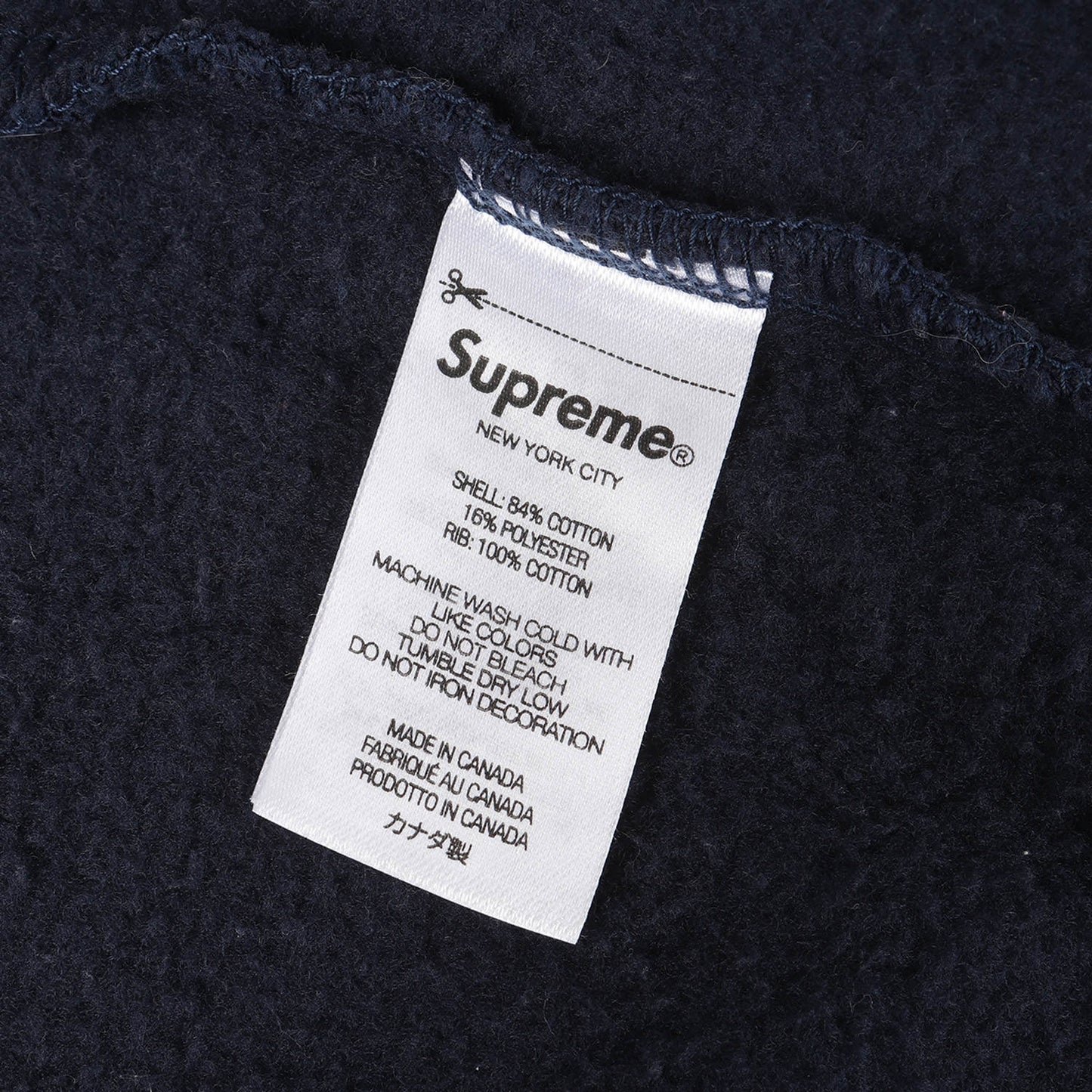 スモールBOXロゴ クルーネック スウェット(Small Box Crewneck)