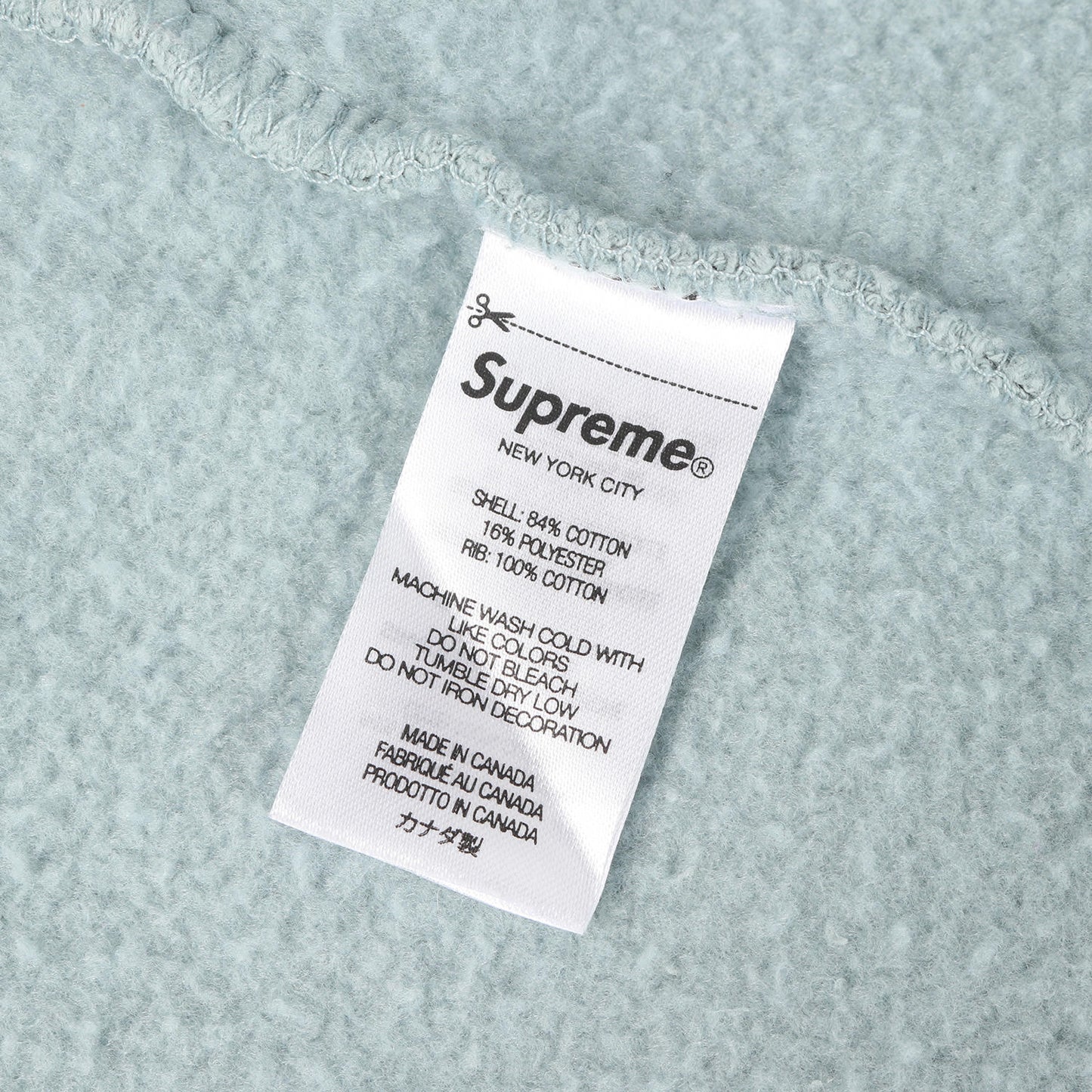 22AW スモールBOXロゴ クルーネック スウェット(Small Box Crewneck)