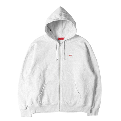 24AW スモールBOXロゴ ジップ スウェットパーカー(Small Box Zip Up Hooded Sweatshirt)