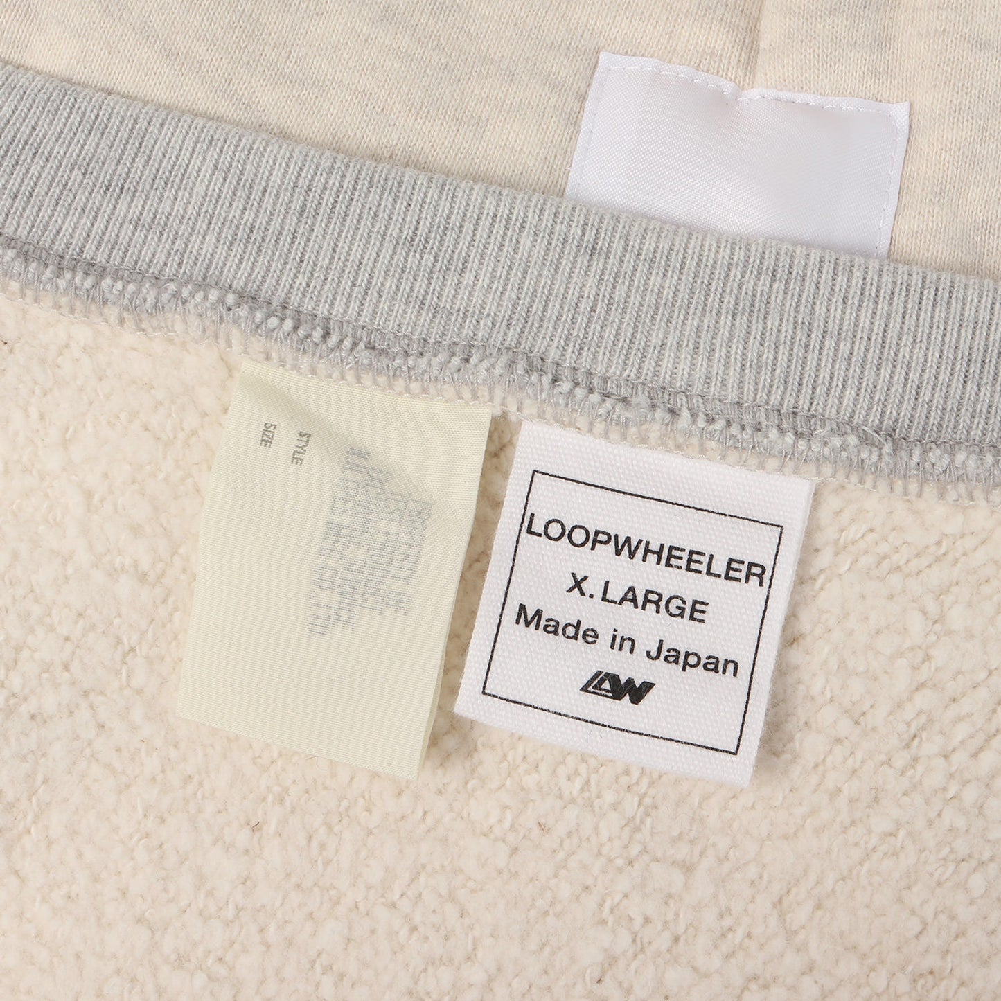25SS ×LOOPWHEELER 後付けフード リバースウィーブ スウェットパーカー(HOODED PARKA)