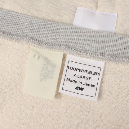 25SS ×LOOPWHEELER 後付けフード リバースウィーブ スウェットパーカー(HOODED PARKA)