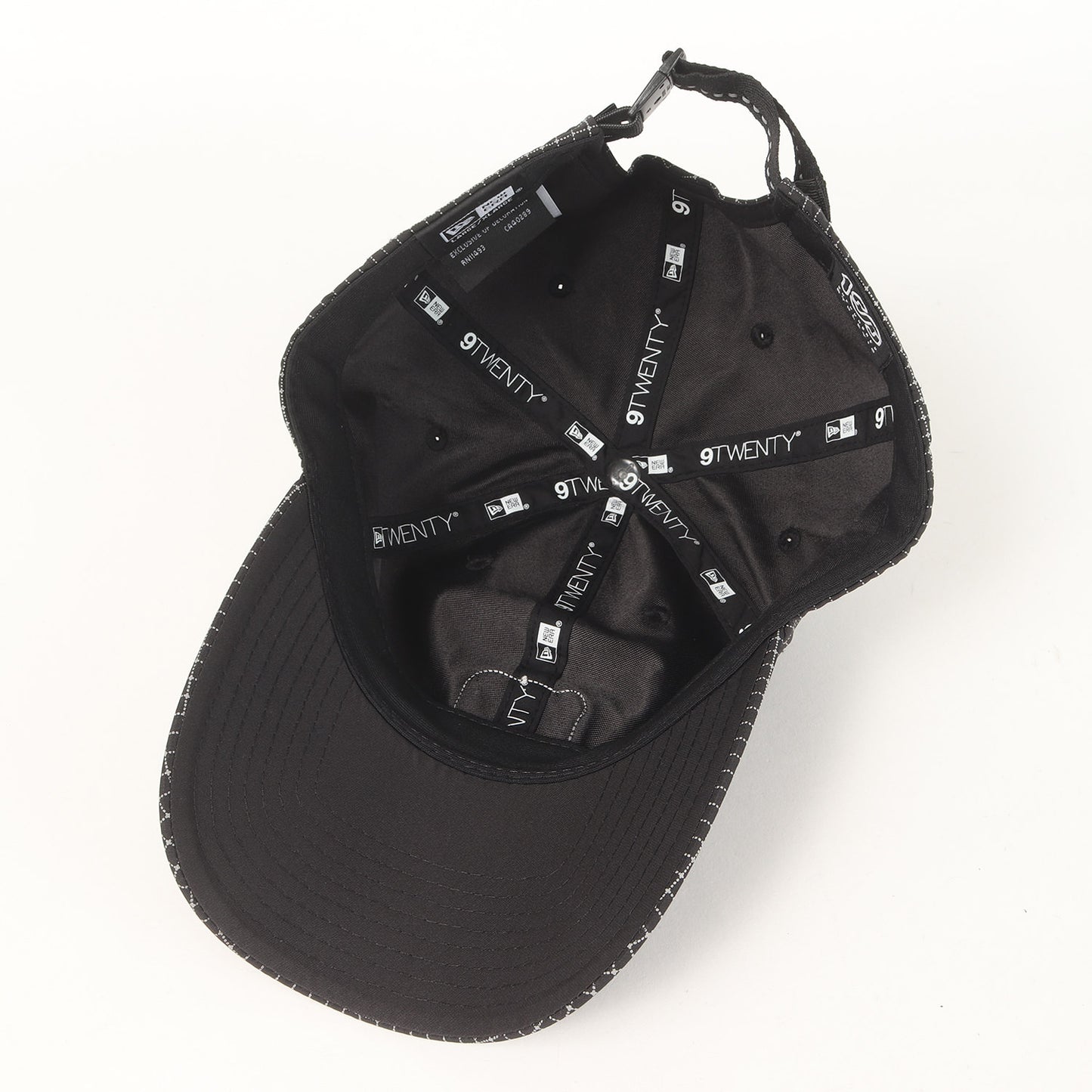 25AW ×NEW ERA リフレクティブグリッド 6パネルキャップ(9TWENTY LV REFLECTIVE GRID)