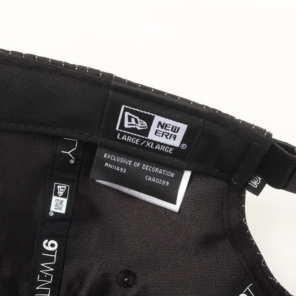 25AW ×NEW ERA リフレクティブグリッド 6パネルキャップ(9TWENTY LV REFLECTIVE GRID)