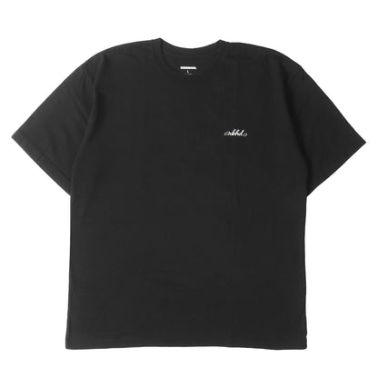 24SS ブランドロゴ刺繍 クルーネック Tシャツ(NH. TEE SS-12)