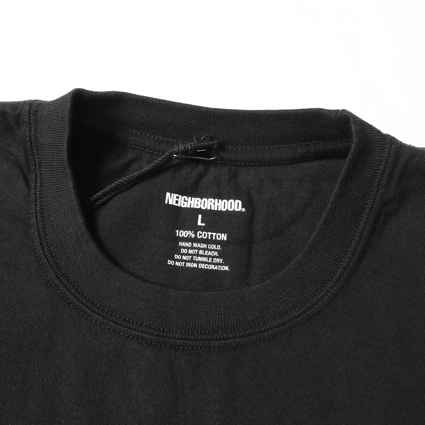 25SS ブランドロゴ刺繍 クルーネック Tシャツ