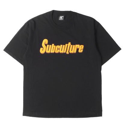 23SS ブランドロゴ クルーネック Tシャツ(SUBCULTURE T-SHIRT)