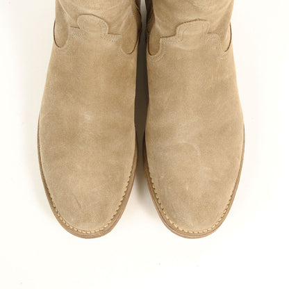 ×MINEDENIM ×OFFICINE CREATIVE スウェード ペコスブーツ