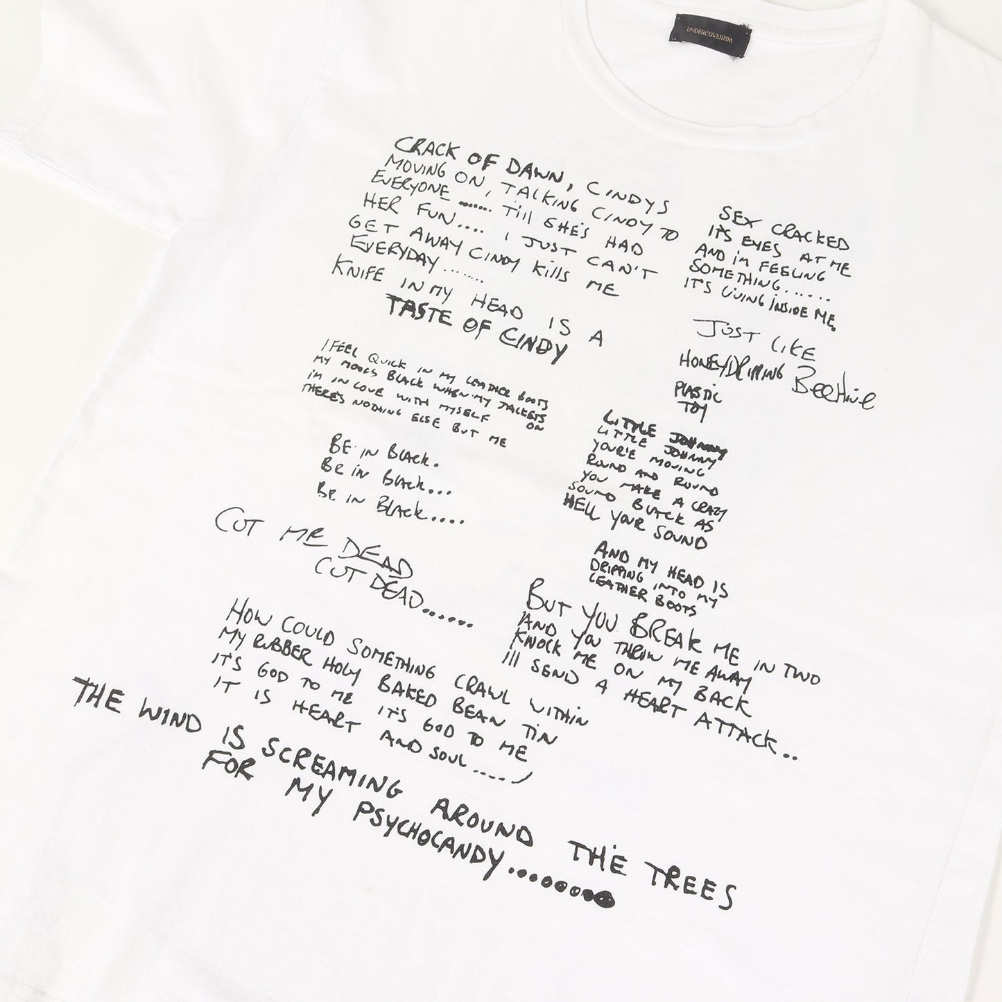 GODOG期 ジーザス&メリーチェイン PSYCHO CANDY Tシャツ