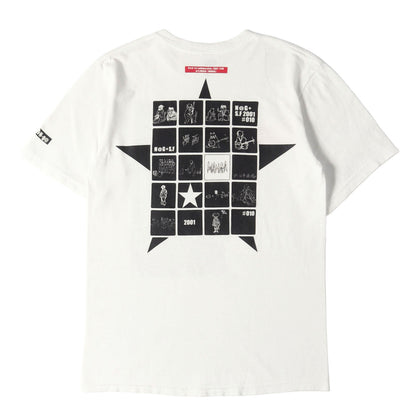 00s 永瀬正敏 × 向井秀徳 N@G+S.F MANGA Tシャツ / サルバドール製 anvil