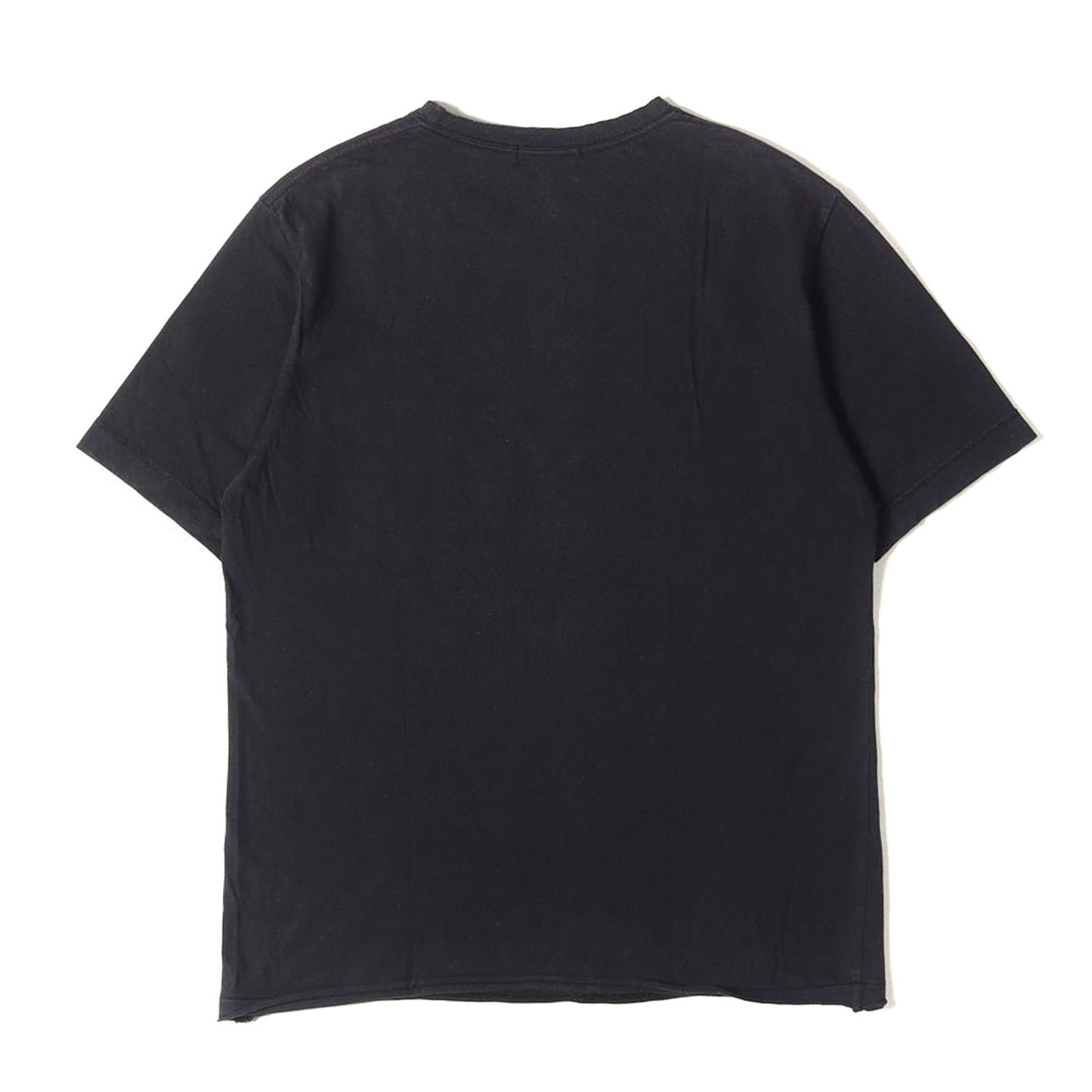 00s ダメージ加工 ロゴプリント ポケット Tシャツ