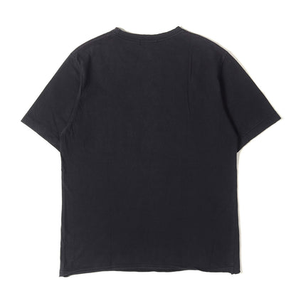 00s ダメージ加工 ロゴプリント ポケット Tシャツ