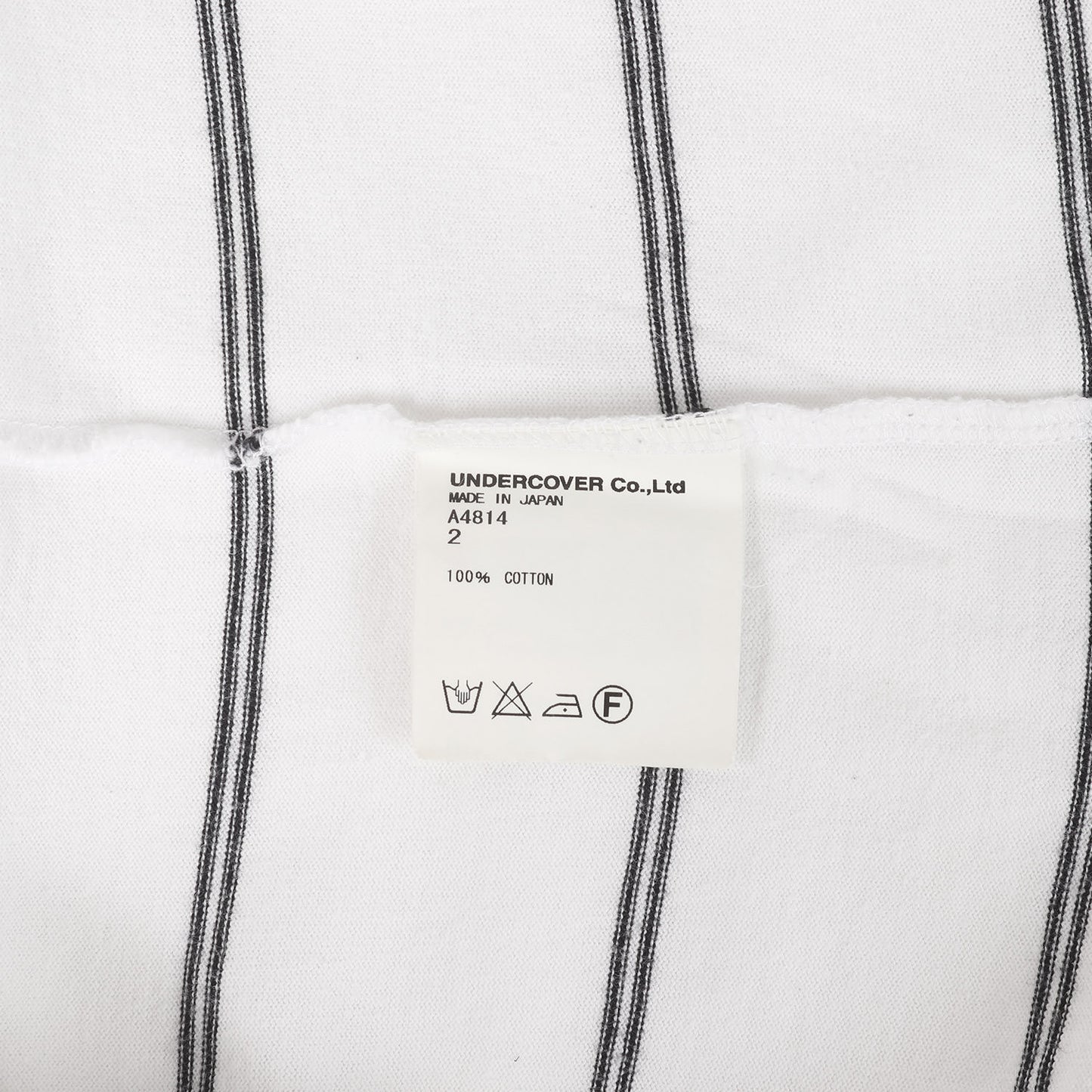 パネル ボーダー クルーネック Tシャツ