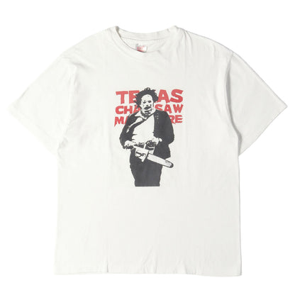 00s 悪魔のいけにえ / The Texas Chain Saw Massacre レザーフェイス Tシャツ / ユーロ製 EURO Hanes