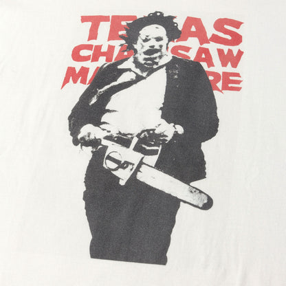 00s 悪魔のいけにえ / The Texas Chain Saw Massacre レザーフェイス Tシャツ / ユーロ製 EURO Hanes