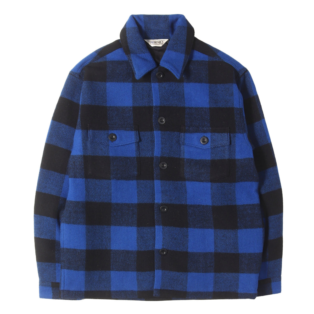 バッファローチェック ウール シャツ ジャケット (WOOL AUTHENTIC SHIRTS JACKET)