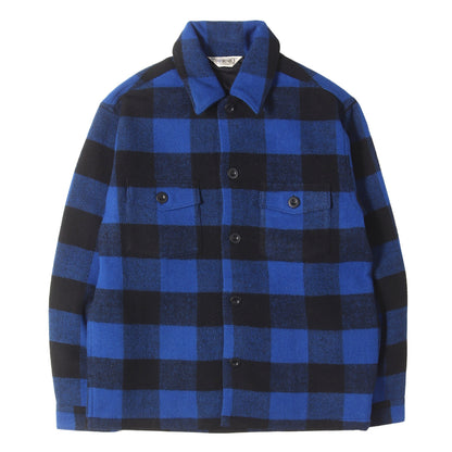 バッファローチェック ウール シャツ ジャケット (WOOL AUTHENTIC SHIRTS JACKET)