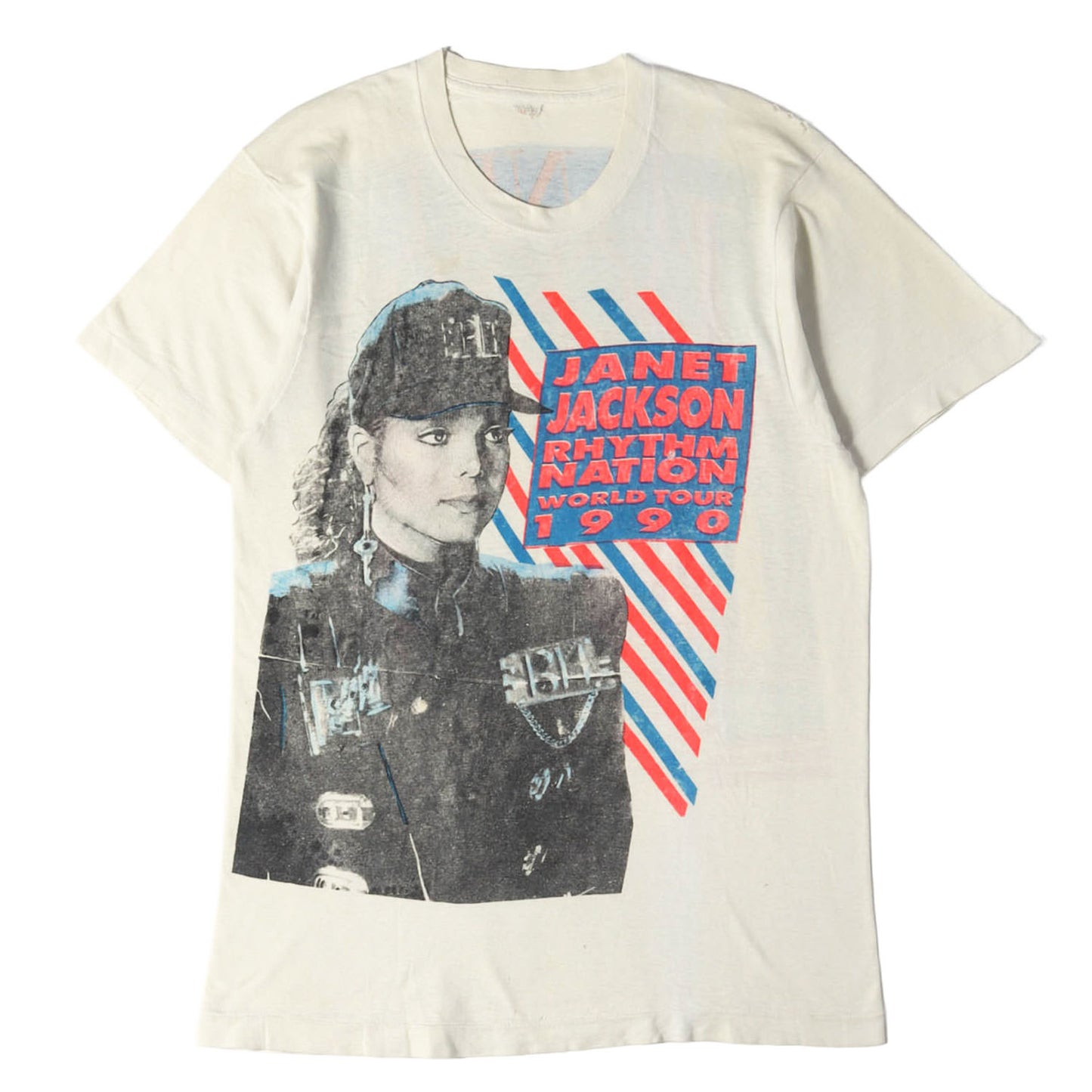 90s Janet Jackson Rhythm Nation World Tour 1990 ジャネット・ジャクソン Tシャツ USA製