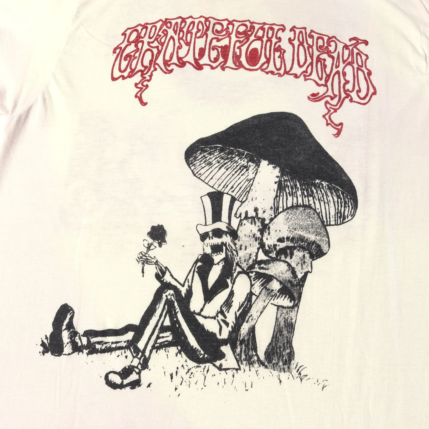 80s Grateful Dead グレイトフル・デッド スカル キノコ Tシャツ