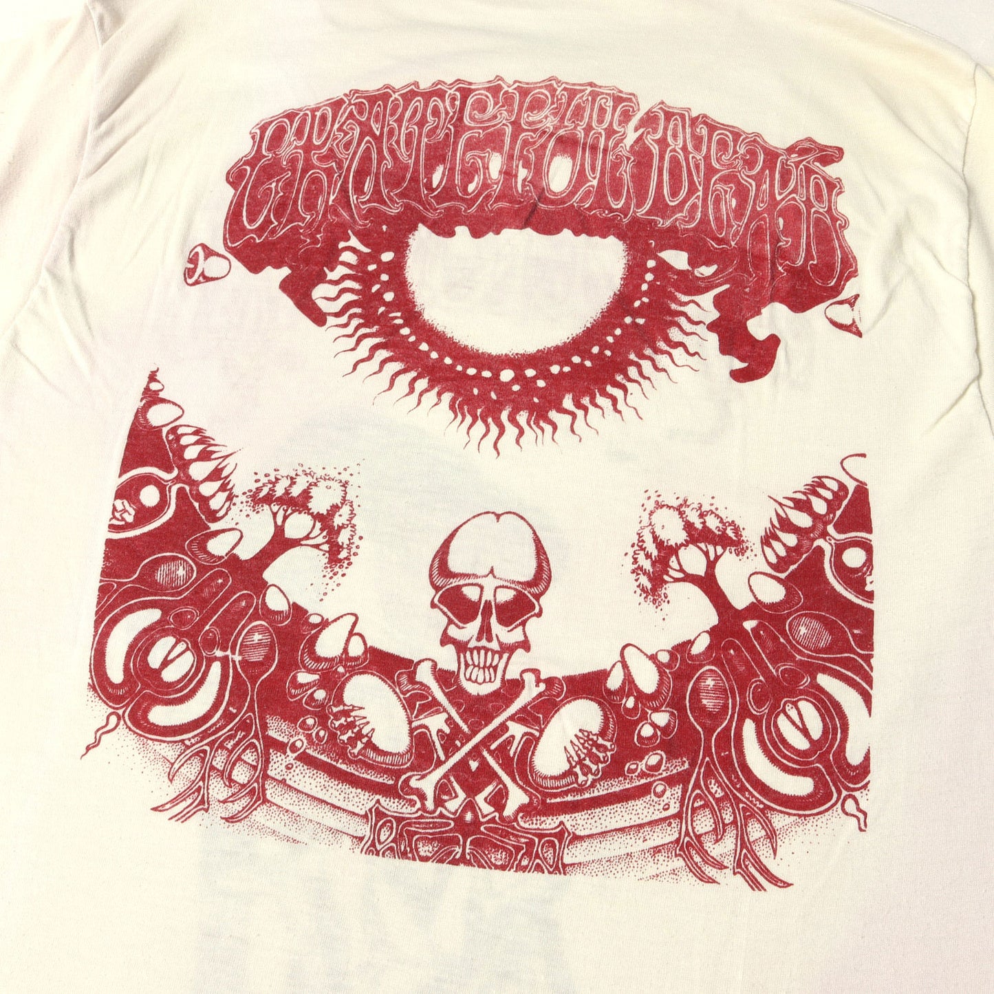 80s Grateful Dead グレイトフル・デッド スカル キノコ Tシャツ