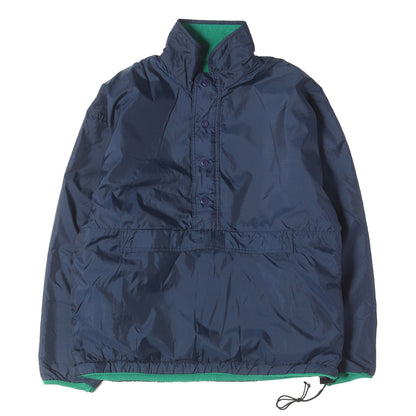 00s OLD GAP リバーシブル ナイロン/フリース ハーフジップ ジャケット (ARCTIC Light Fleece)