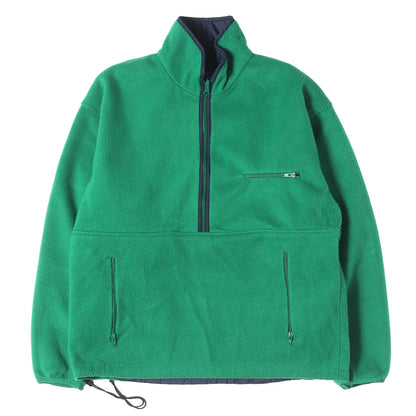 00s OLD GAP リバーシブル ナイロン/フリース ハーフジップ ジャケット (ARCTIC Light Fleece)