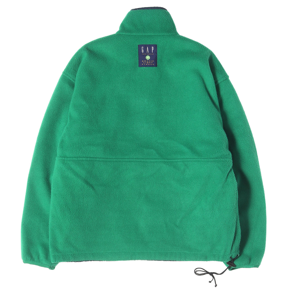 00s OLD GAP リバーシブル ナイロン/フリース ハーフジップ ジャケット (ARCTIC Light Fleece)