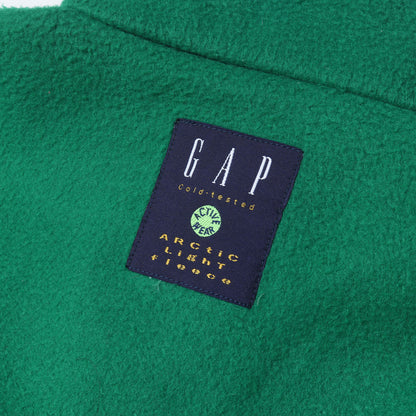 00s OLD GAP リバーシブル ナイロン/フリース ハーフジップ ジャケット (ARCTIC Light Fleece)