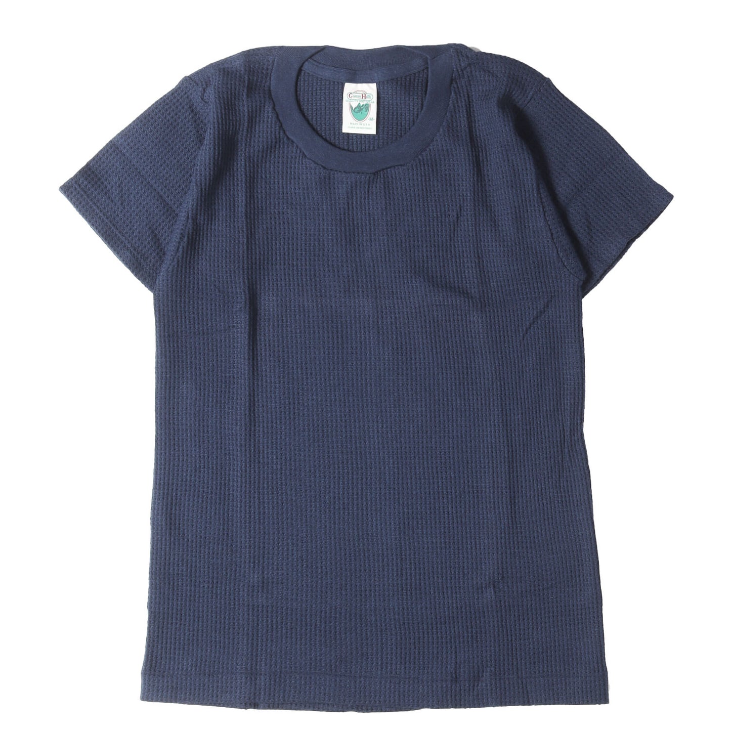 [デッドストック 2色セット] 80s クルーネック サーマル Tシャツ / USA製 Green Hills