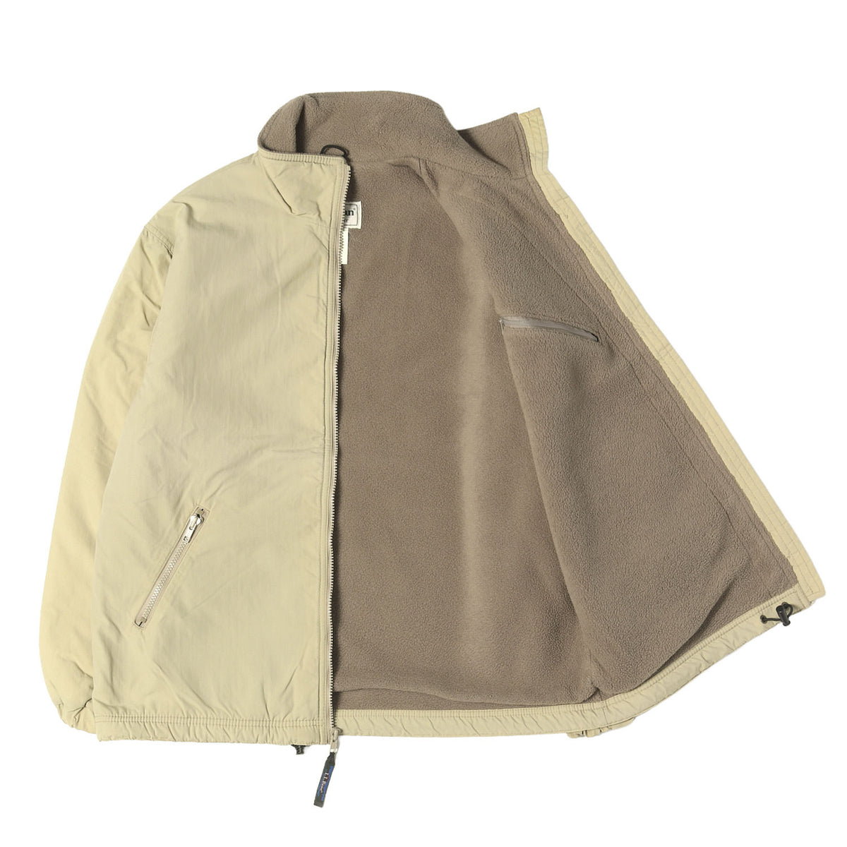 90s 裏地フリース ナイロン ウォームアップ ジャケット / USA製 WARM-UP JACKET