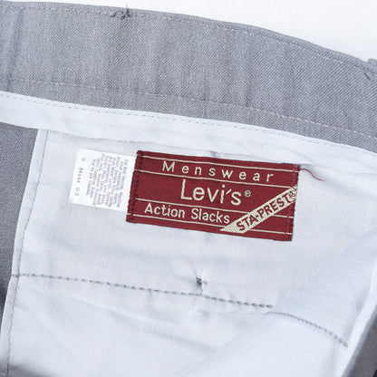 80s ストレート スタプレ アクション スラックス パンツ STA-PREST Action Slacks