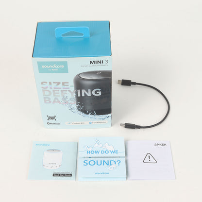 21AW ×ANKER コンパクト ワイヤレス スピーカー(Soundcore Mini 3)