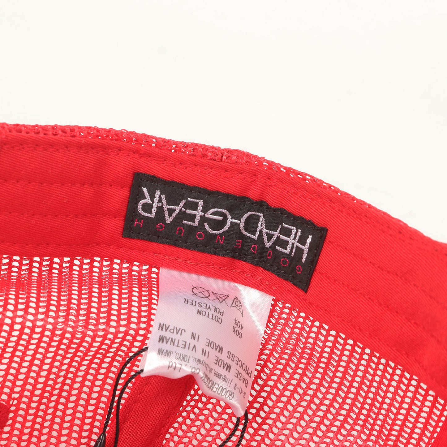 ×THE PARK・ING GINZA 復刻モデル グラムgロゴ メッシュキャップ