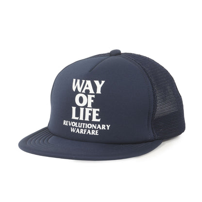 WAY OF LIFEロゴ メッシュキャップ(MESH CAP)