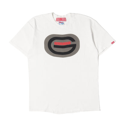 90s ブランドロゴ グラフィック Tシャツ(Hanesボディ)