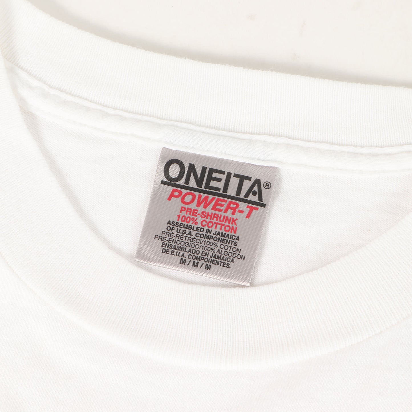 90s 初期モデル money mark 来日ツアー記念 Tシャツ(ONEITAボディ)