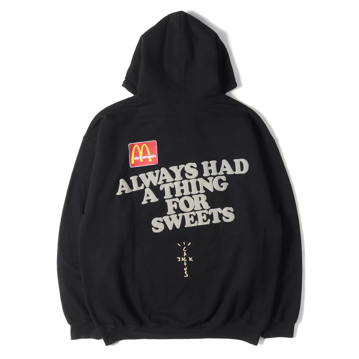 ×McDonald's Cactus Jack 発泡プリント スウェットパーカー