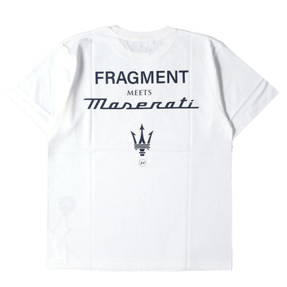 21SS ×Maserati ロゴプリント Tシャツ